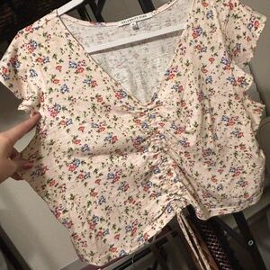 Celebrity pink floral top